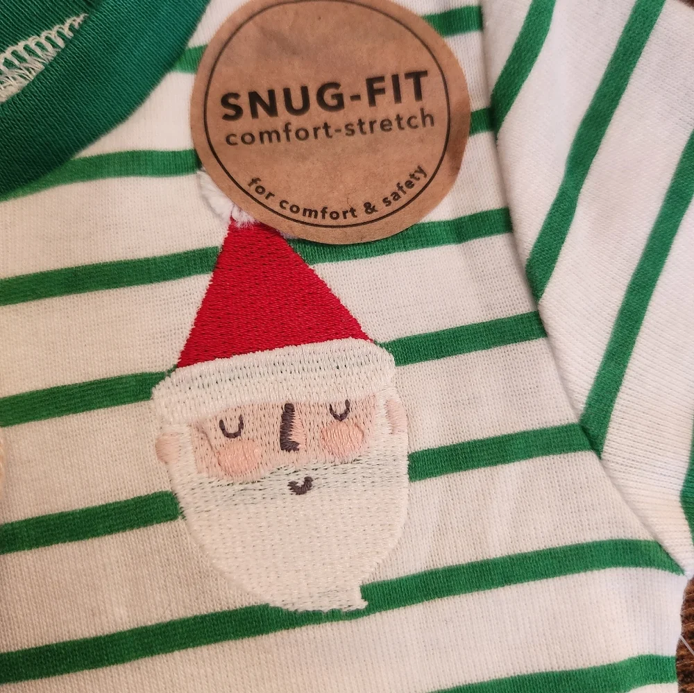 Size‎ 12 months 100% organic cotton Christmas pajama set 12 months